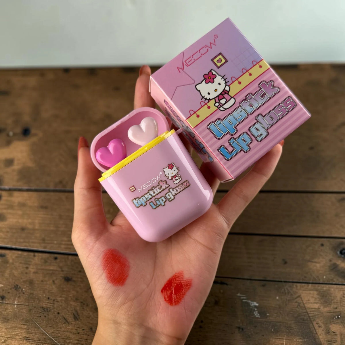 MECOW 2 in 1 Lipstick Lipgloss