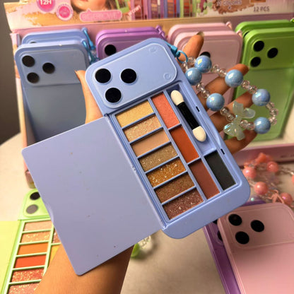 IPhone 17 Pro Max Style Eyeshadow Palette With Hand Band - The Effect Online